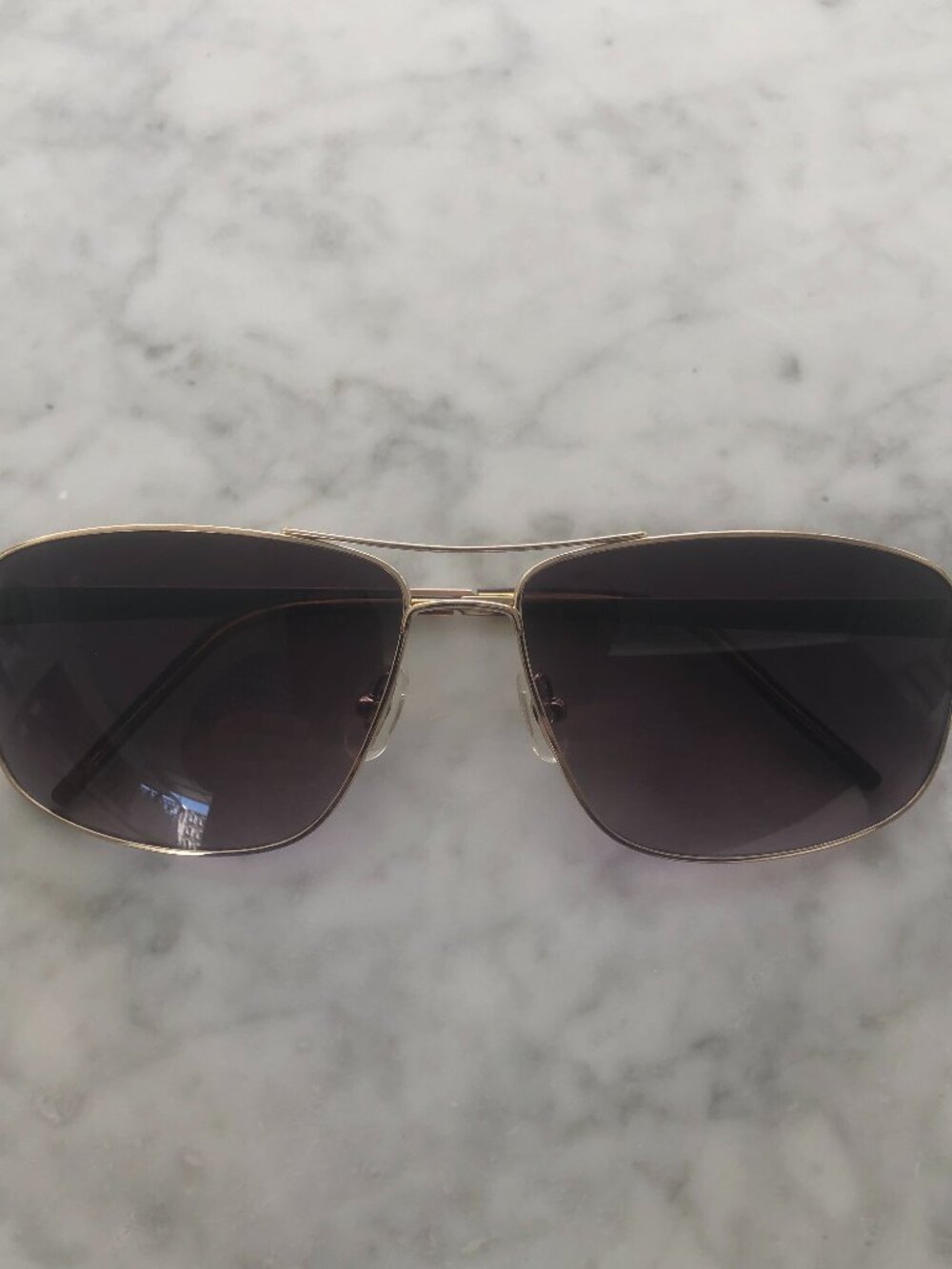 NEW SAMA EYEWEAR SUNGLASSES MODEL LAGUNA IN GOLD COLOR TITANIUM